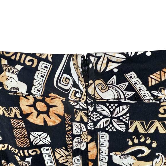Disney Moana NWT Women's Junior Medium Black Retro Wrap Knee Length Skirt - Picture 7 of 10